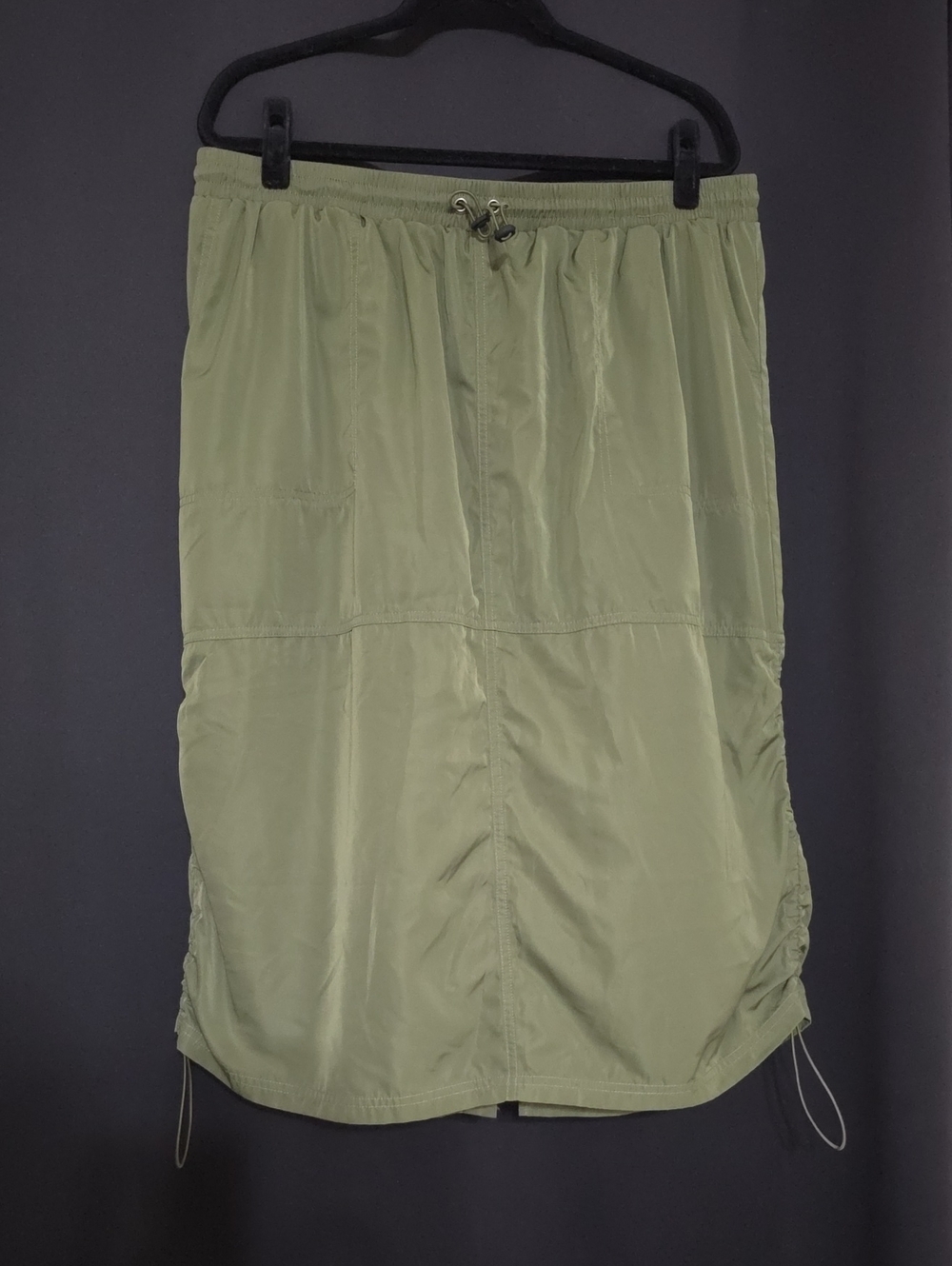 wild fable Olive Green Drawstring Waist Skirt